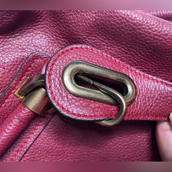 Chloe Large Red (Burgundy) Paraty ❤️ - Picture 11 of 16